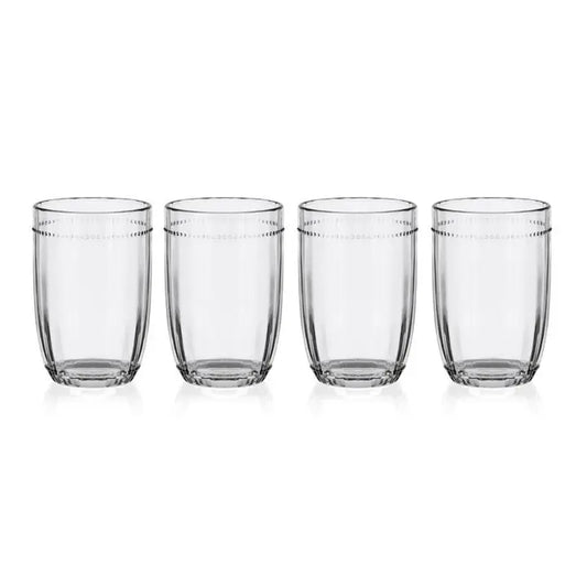 BEADED 12OZ HIGHBALL - SET OF 4