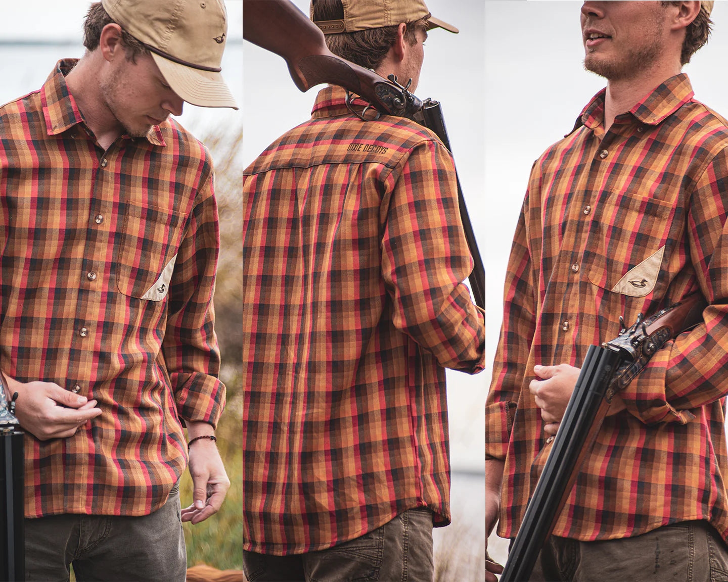FALL FOLIAGE TATTERSALL SPORT SHIRT