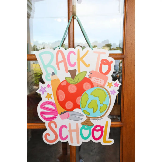 BACK TO SCHOOL DOORHANGER
