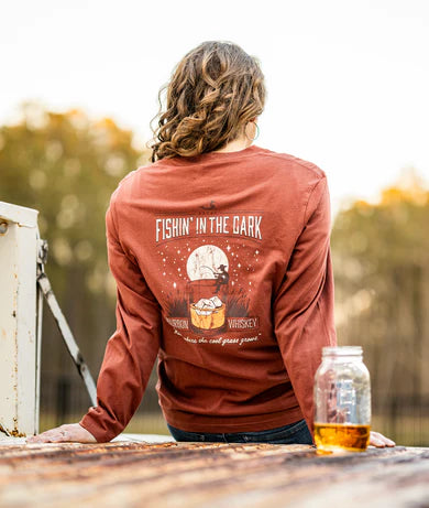 LADIES' DECOY BOURBON LONG SLEEVE TEE