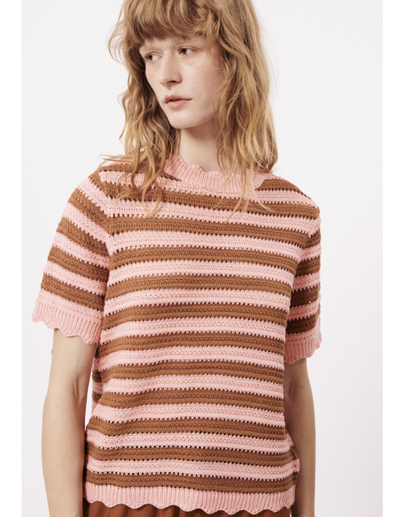 CILYA KNITTED SWEATER - ROSE