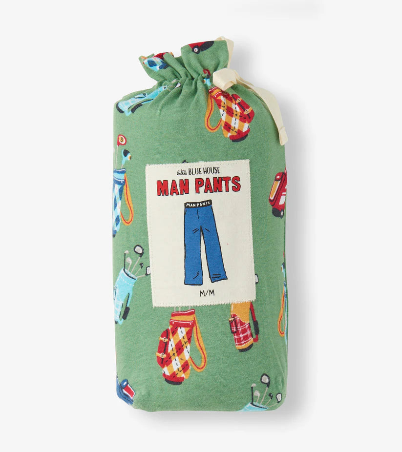 MAN PANTS PAJAMA PANTS - GOLF BAGS
