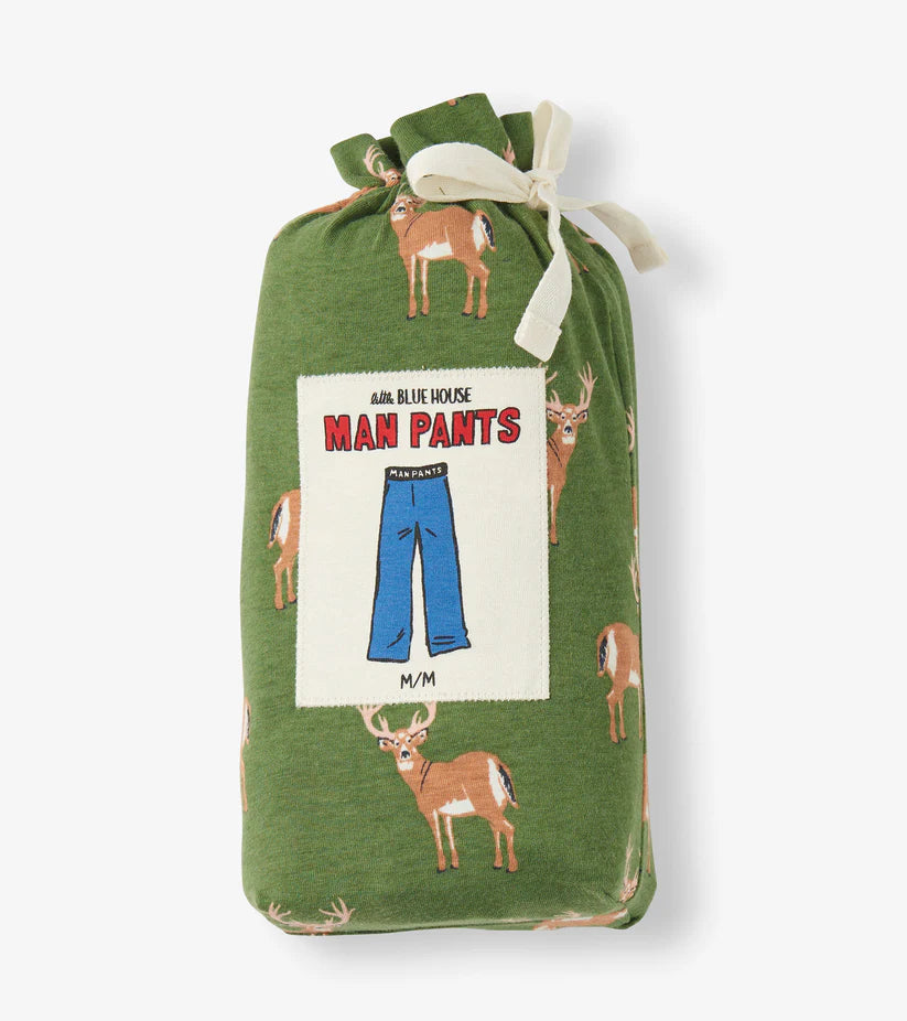 MAN PANTS PAJAMA PANTS - BIG BUCKS