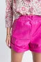 SOLID PLEATHER SHORT - PINK