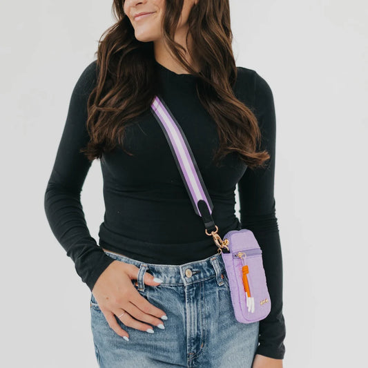 STARLETTE QUILTED CROSSBODY BAG
