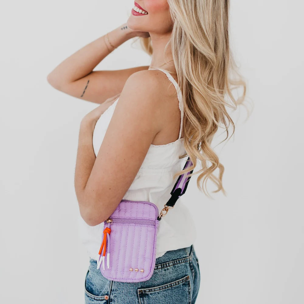 STARLETTE QUILTED CROSSBODY BAG