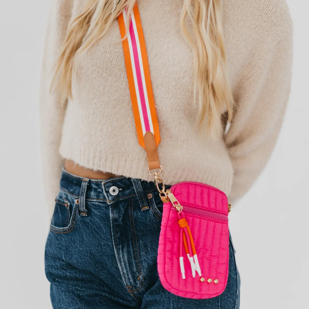 STARLETTE QUILTED CROSSBODY BAG