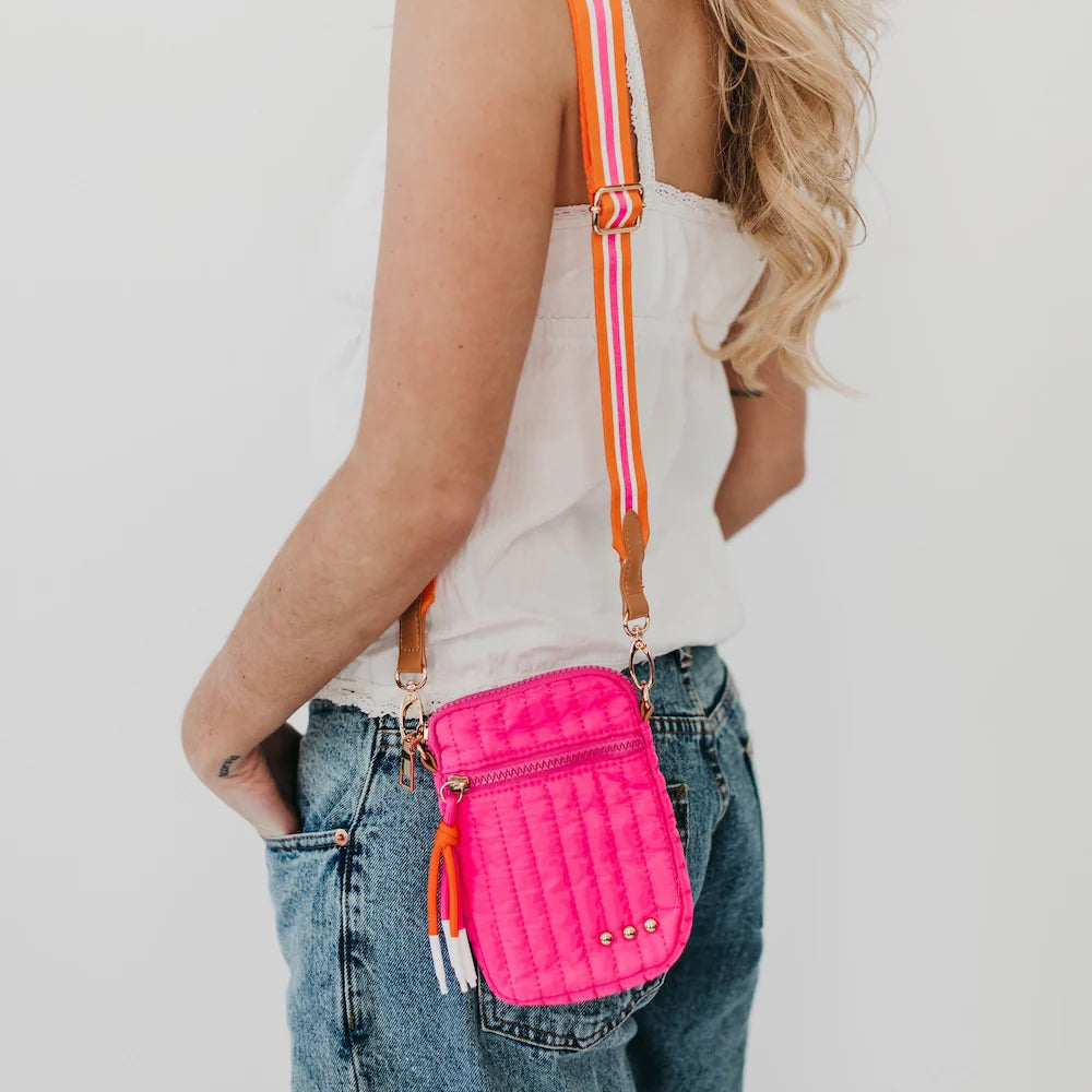 STARLETTE QUILTED CROSSBODY BAG