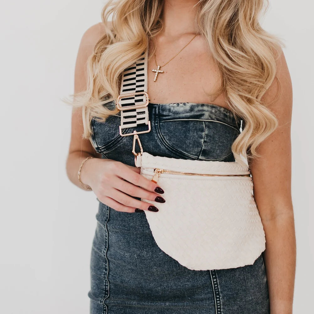 WESTLYN WOVEN BUM BAG