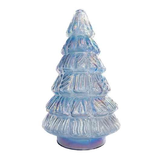 RECYCLED GLASS EMBOSSED TREE